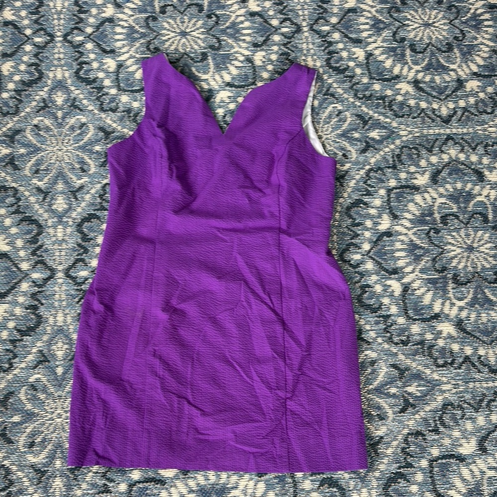 Lauren James Purple Mini Dress